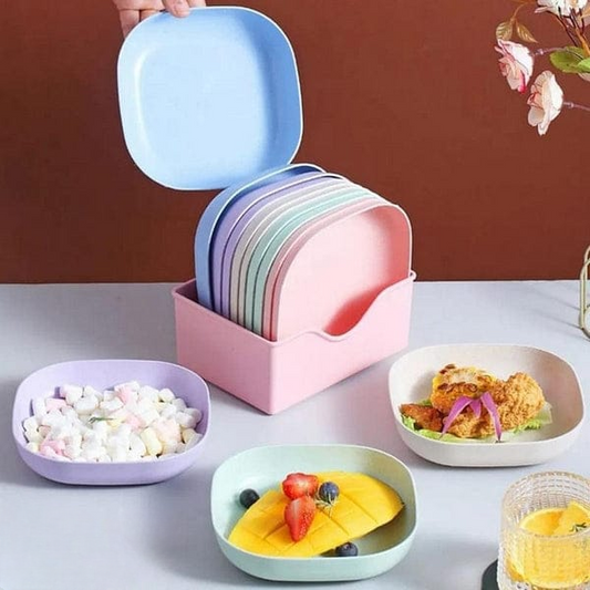 10pcs Creative Snack Plates