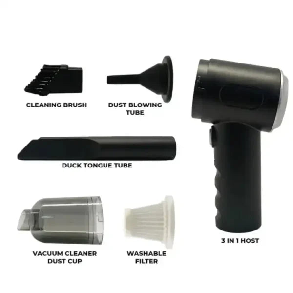 Mini Vacuum Cleaner Duster Blower Air Pump Wireless