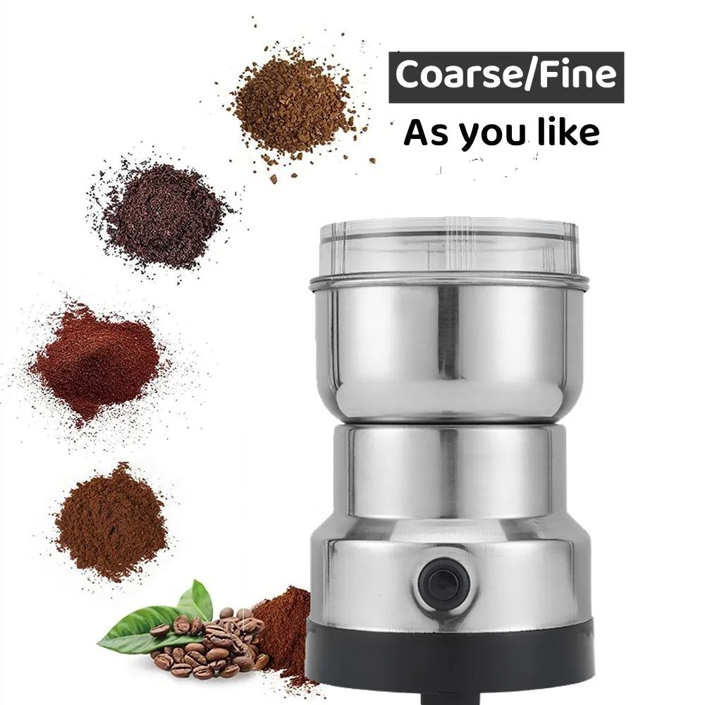 Mini Electric Grinder Stainless Steel Coffee Grinder For Coffee beans, Spices, Masala Grinder Machine