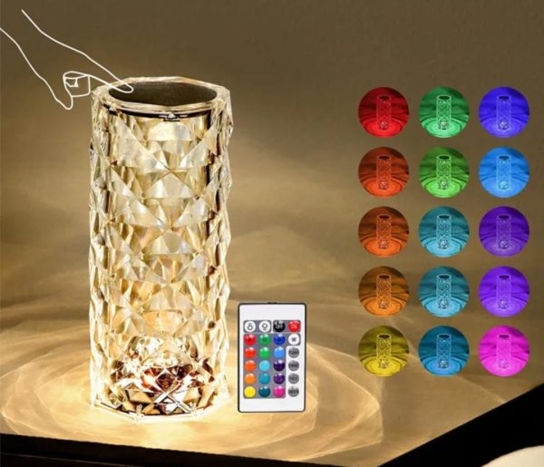 Crystal Touch Diamond Lamp